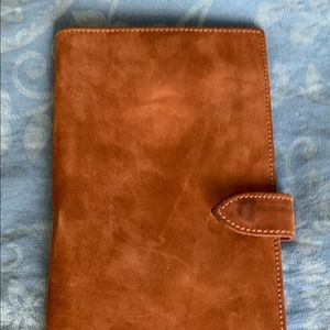 Bergdorf Goodman Italian calfskin travel wallet